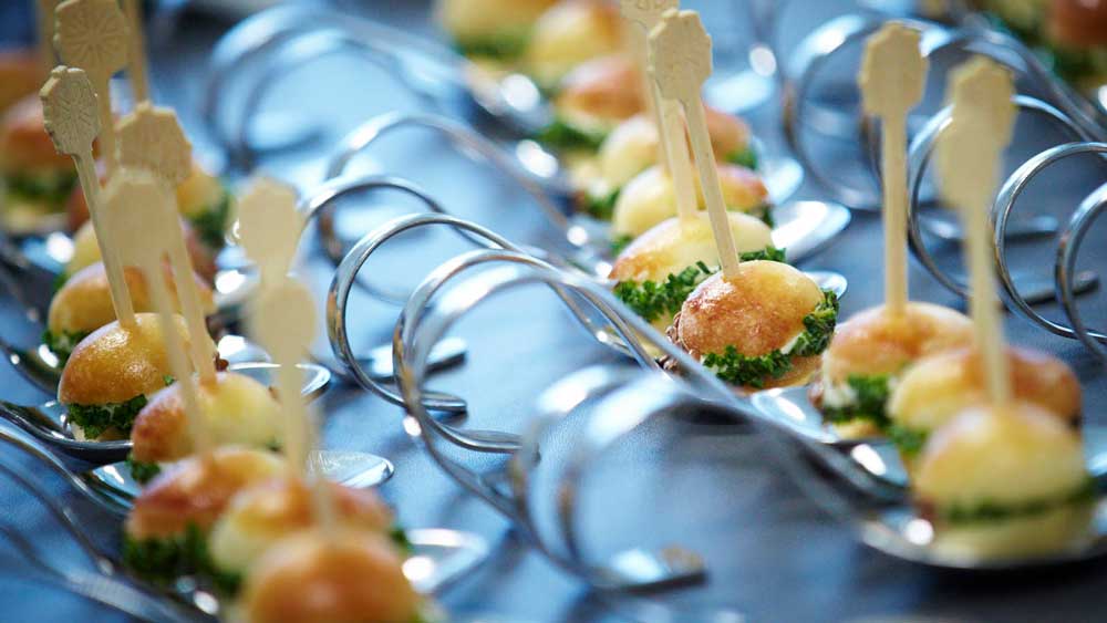 állófogadás, catering